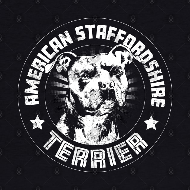 American Staffordshire Terrier by Black Tee Inc